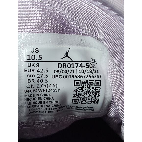 Nike Air Jordan 1 Mid Valentine's Day Womens 10.5 Basketball DR0174-500 Athletic - Picture 9 of 10